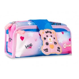 ASTUCCIO BUSTINA  2 CERNIERE COCCOLOTTI LOVE ROSA