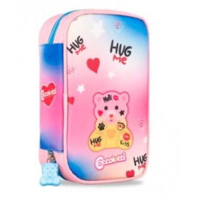 ASTUCCIO 3 CERNIERE COCCOLOTTI LOVE ROSA 