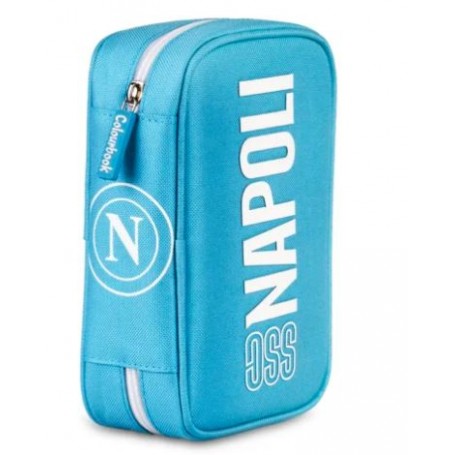 ASTUCCIO 3 CERNIERE COLOURBOOK NAPOLI AZ AZZURRO