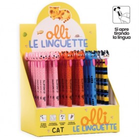 PENNA CANCELLINA OLLI LE LINGUETTE CAT B BLU