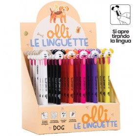 PENNA CANCELLINA OLLI LE LINGUETTE DOG B BLU