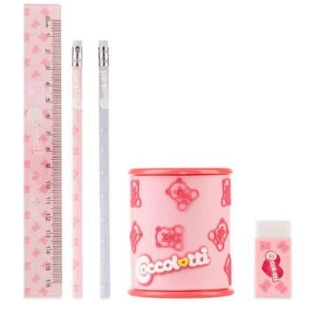STATIONERY COCCOLOTTI CLASSIC ROSA 5PZ 