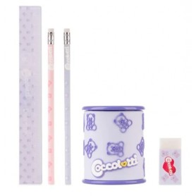 STATIONERY COCCOLOTTI CLASSIC LILLA 5PZ 