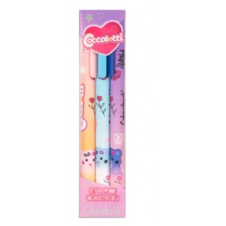 PENNA A SFERA SCATTO COCCOLOTTI LOVE 3PZ