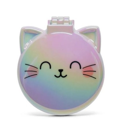 SPAZZOLA CON SPECCHIETTO KITTY LEGAMI 