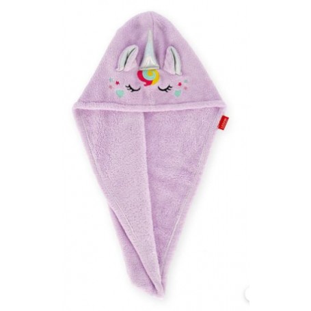 ASCIUGAMANO PER CAPELLI LEGAMI UNICORNO TURBANTE