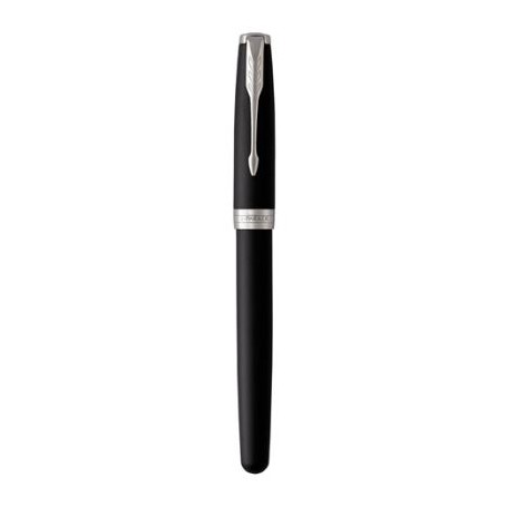 PARKER PENNA SONNET MATT BLACK ROLLER SATINATA NERA OPACA 1931523