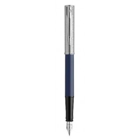 WATERMAN PENNA ALLURE DELUXE STILO BLU RIFINITURE ACCIAIO 2174469