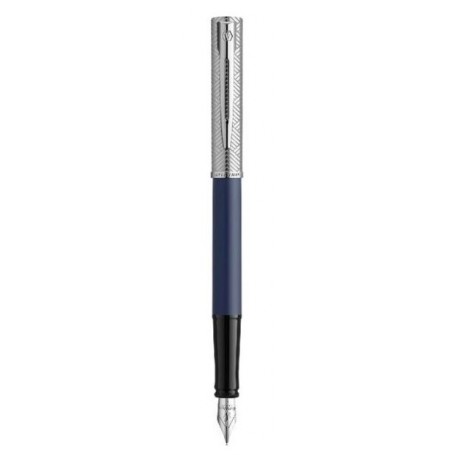 WATERMAN PENNA ALLURE DELUXE STILO BLU RIFINITURE ACCIAIO 2174469