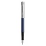 WATERMAN PENNA ALLURE DELUXE STILO BLU RIFINITURE ACCIAIO 2174469