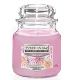 CANDELA YANKEE MEDIA 340GR. SUGARED BLOS BLOSSOM