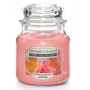 CANDELA YANKEE MEDIA 340GR. CORAL PEONY SUNSET