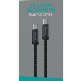 CAVO DA TYPE-C A TYPE-C PD 60W 1MT FAST 