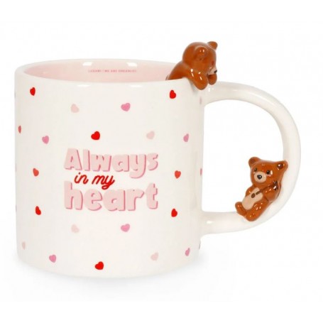 TAZZA IN GRES LEGAMI TOO CUTE TO HANDLE 