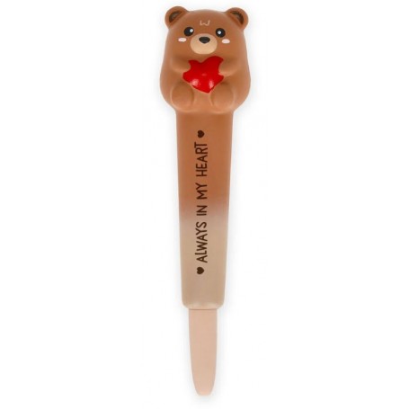 PENNA LEGAMI GEL SQUISHI TEDDY LOVE "ALWAYS IN MY HEART"