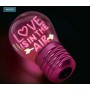 LAMPADA LEGAMI DA TAVOLO A FORMA LAMPADI LOVE IS IN THE AIR - BULB FICTION