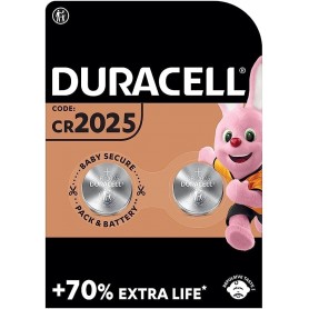 PILE CR2025 DURACELL 2PZ 