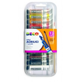 COLORI ACRILICI CWR CONF.12 PZ 