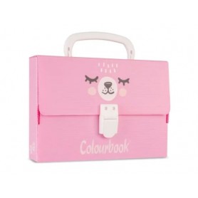 VALIGETTA MINI ACCESSORI COLOURBOOK PINK 