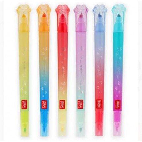 PENNARELLI LEGAMI MEOW DOPPA PUNTA 6PZ 