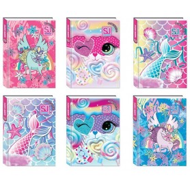 DIARIO SEVEN 12 MESI 18X13 ANIMAL GIRL 