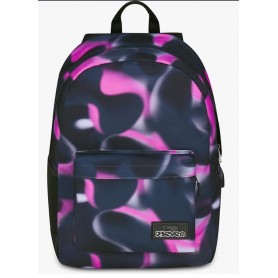 ZAINO SEVEN ISCHOOLPACK CON POWERBANK E USB  NTEGRATI NERA/ROSA