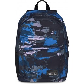 ZAINO SEVEN ISCHOOLPACK CON POWERBANK E USB  NTEGRATI NERO/BLU