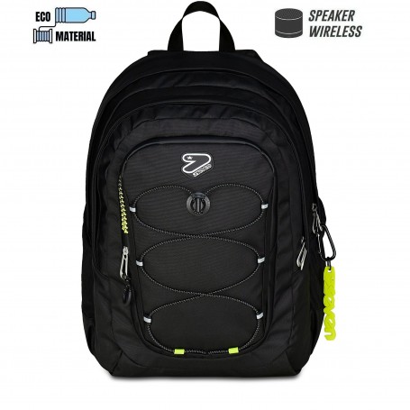 ZAINO SEVEN TECH NERO CON SPEAKER WIRELE SS