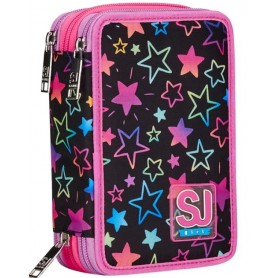 ASTUCCIO 3 CERNIERE SJ COLORFUL PANDA TRIP