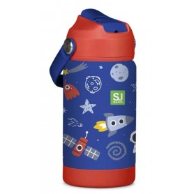 BORRACCIA TERMICA 350 ML SJ  SPAZIO BLU 
