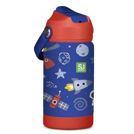 BORRACCIA TERMICA 350 ML SJ  SPAZIO BLU 