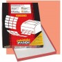 ETICHETTE BIANCHE F.TO A4 PRET.105X37 CONF. 100PZ MARKIN