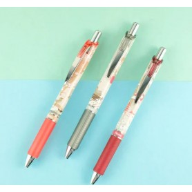 PENNA PENTEL ENERGEL BL77 M SCAT.0.7NERA NATURE BORDO