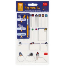 ETICHETTE LEGAMI 66 PZ SPACE 