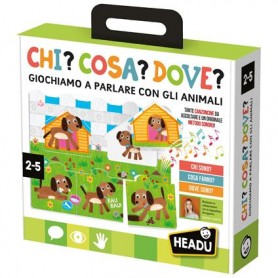 GIOCO DIDATTICO HEADU CHI COSA DOVE 