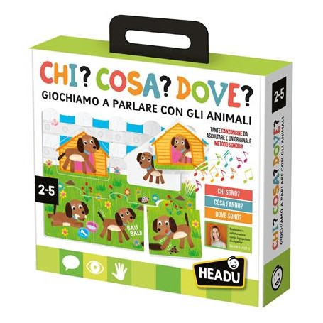 GIOCO DIDATTICO HEADU CHI COSA DOVE 