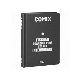DIARIO COMIX STANDART 2026/27 16M. 13X18 COLORE GRIGIO