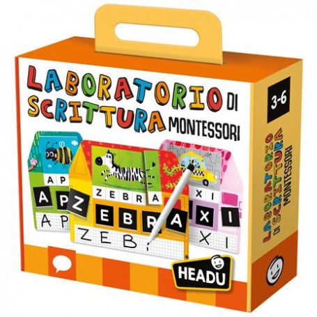 GIOCO DIDATTICO HEADU LABORATORIO DI SCRITTURA MONTESSORIANA