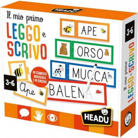 GIOCO DIDATTICO HEADU IL MIO PRIMO LEGGO E SCRIVO