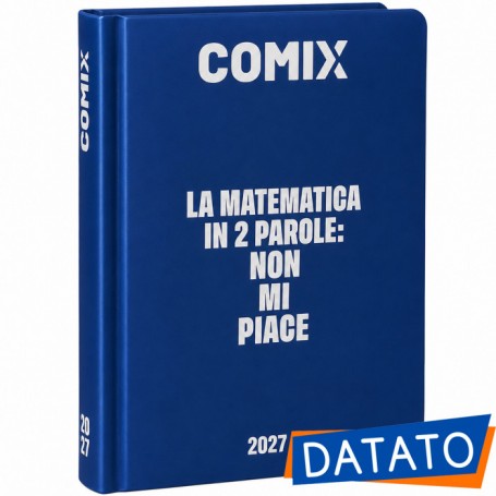 DIARIO COMIX STANDART 2026/27 16M. 13X18 COLORE GRIGIO
