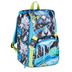 ZAINO SJ SDOPPIABILE GANG GLACE PANTHER BOY