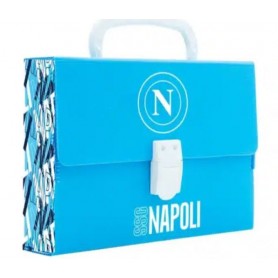 VALIGETTA MINI ACCESSORI COLOURBOOK NAPO NAPOLI NEW AZZURRA