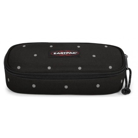 ASTUCCIO OVALE EASTPACK DOTS BLACK SILVE 