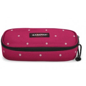 ASTUCCIO OVALE EASTPACK DOTS WINE SIKVER 