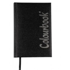 DIARIO COLOURBOOK GLITTER NERO 