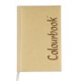 DIARIO COLOURBOOK GLITTER ORO 