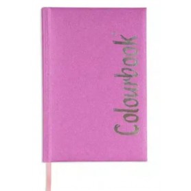 DIARIO COLOURBOOK GLITTER FUCSIA 