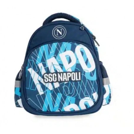 ZAINO COLOURBOOK SSC NAPOLI ASILO BLU 