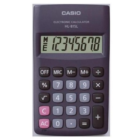 CALCOLATRICE CASIO 8 CIFRE HL-815L 