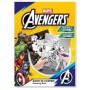 ALBUM DA COLORARE MC AVENGERS CON ADESIV 